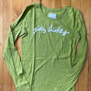 Gilly Hicks Green Shirt size Small